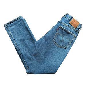 Levi's 501 Patchwork Skinny Fit High Rise Button Front Jeans Women's W27 L30